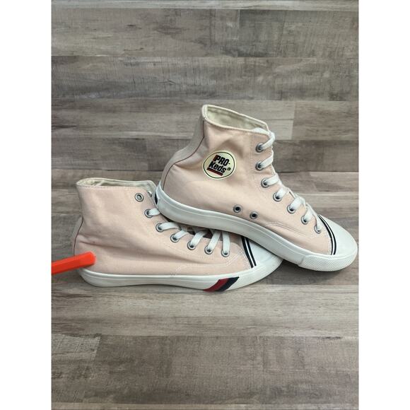 PRO KEDS Royal‎ Retro Throwback Hi High-tops Shoes Big Kids Girls Size 4 Pink - Picture 3 of 8